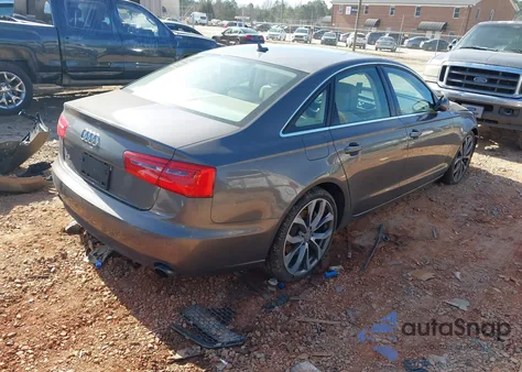 2014 Audi A6 2.0T Premium z USA, uszkodzony, nr VIN WAUDFAFC7EN087684